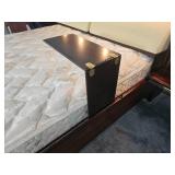 Queen Danish Modern Kibaek Modelfabrik Rosewood Platform Bed and Light Rail Queen Danish Modern Kibaek Modelfabrik Rosewood Platform Bed and Light Rail