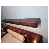 Queen Danish Modern Kibaek Modelfabrik Rosewood Platform Bed and Light Rail Queen Danish Modern Kibaek Modelfabrik Rosewood Platform Bed and Light Rail