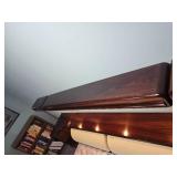 Queen Danish Modern Kibaek Modelfabrik Rosewood Platform Bed and Light Rail Queen Danish Modern Kibaek Modelfabrik Rosewood Platform Bed and Light Rail