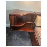 Queen Danish Modern Kibaek Modelfabrik Rosewood Platform Bed and Light Rail Queen Danish Modern Kibaek Modelfabrik Rosewood Platform Bed and Light Rail