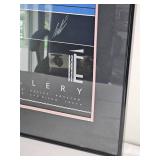 "Beauty & the Beast" Lithograph Circle Gallery Sign by French Art Deco Artist Erté "Beauty & the Beast" Lithograph Circle Gallery Sign by French Art Deco Artist Erté