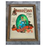 St. Louis Anheuser Bush Bar Mirror St. Louis Anheuser Bush Bar Mirror