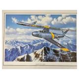 "Slashed by a Sabre" Signed & Numbered Print by Stan Strokes "Slashed by a Sabre" Signed & Numbered Print by Stan Strokes