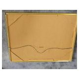 "City on the Cliff" Leonardo Nierman Sign & Number Print Mexican Postwar Modern Artist "City on the Cliff" Leonardo Nierman Sign & Number Print Mexican Postwar Modern Artist