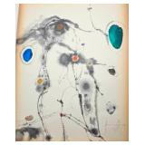 Richard M. Powers Mix Media Poster Signed & Numbered  ~ Prolific Science Fiction Illustrator Richard M. Powers Mix Media Poster Signed & Numbered  ~ Prolific Science Fiction Illustrator