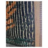 Leonardo Nierman "Twisted Trunk" Wool Tapestry Artword from Leonardo Nierman "Twisted Trunk" Wool Tapestry Artword from