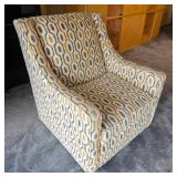 Playful Contemporary Swivel Accent Chair Playful Contemporary Swivel Accent Chair