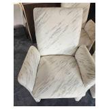 Set of Four Vintage 80s Chiclet Sculptural Dining Chair Set of Four Vintage 80s Chiclet Sculptural Dining Chair