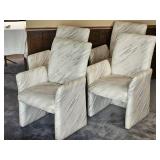 Set of Four Vintage 80s Chiclet Sculptural Dining Chair Set of Four Vintage 80s Chiclet Sculptural Dining Chair