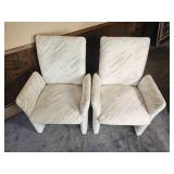 Set of Four Vintage 80s Chiclet Sculptural Dining Chair Set of Four Vintage 80s Chiclet Sculptural Dining Chair