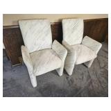Set of Four Vintage 80s Chiclet Sculptural Dining Chair Set of Four Vintage 80s Chiclet Sculptural Dining Chair