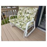 Rugged Aluminum Porch Glider & Swivel Chair Rugged Aluminum Porch Glider & Swivel Chair