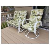 Rugged Aluminum Porch Glider & Swivel Chair Rugged Aluminum Porch Glider & Swivel Chair
