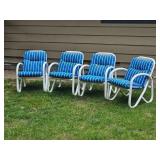 Vintage Miami Pool Chairs Vintage Miami Pool Chairs