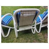 Vintage Miami Pool Chairs Vintage Miami Pool Chairs