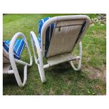 Vintage Miami Pool Chairs Vintage Miami Pool Chairs