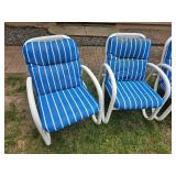 Vintage Miami Pool Chairs Vintage Miami Pool Chairs