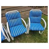 Vintage Miami Pool Chairs Vintage Miami Pool Chairs