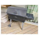Rugged Steel Sheet Metal Charcoal Grill Rugged Steel Sheet Metal Charcoal Grill