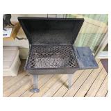 Rugged Steel Sheet Metal Charcoal Grill Rugged Steel Sheet Metal Charcoal Grill