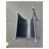 Danish Modern Chrome Tubing Magazine Rack Danish Modern Chrome Tubing Magazine Rack