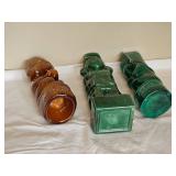 Collectable Series of Kahlua Mayan Decanter Bottles Collectable Series of Kahlua Mayan Decanter Bottles