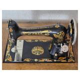 Breathtaking Antique Oak Sewing Cabinet & Machine - Free Sewing Machine Co. Breathtaking Antique Oak Sewing Cabinet & Machine - Free Sewing Machine Co.