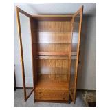 Stunning Vintage Danish Modern Display Cabinet Stunning Vintage Danish Modern Display Cabinet