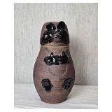 Adorable Handmade Ceramic Raccoon Cookie Jar Adorable Handmade Ceramic Raccoon Cookie Jar