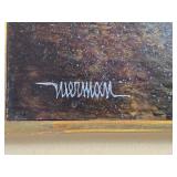 *SIGNED* *LEONARDO NIERMAN* Fine Art Modern Abstract Oil Print - Wind Series *SIGNED* *LEONARDO NIERMAN* Fine Art Modern Abstract Oil Print - Wind Series