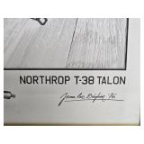 Fine Art Military Aviation Print - Jean Luc Beghin - Northrup T-38 Talon Fine Art Military Aviation Print - Jean Luc Beghin - Northrup T-38 Talon