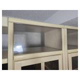 Modern 5-Piece Entertainment Center Cabinet Console Unit - Blonde Modern 5-Piece Entertainment Center Cabinet Console Unit - Blonde