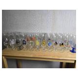 Huge Vintage Hurricane Glass Collection - B - (55) Huge Vintage Hurricane Glass Collection - B - (55)