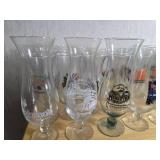 Huge Vintage Hurricane Glass Collection - B - (55) Huge Vintage Hurricane Glass Collection - B - (55)