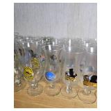 Huge Vintage Hurricane Glass Collection - B - (55) Huge Vintage Hurricane Glass Collection - B - (55)