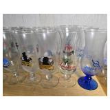 Huge Vintage Hurricane Glass Collection - B - (55) Huge Vintage Hurricane Glass Collection - B - (55)