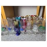 Huge Vintage Hurricane Glass Collection - A - (100) Huge Vintage Hurricane Glass Collection - A - (100)