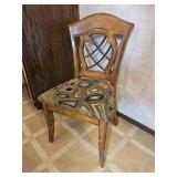 Scrolled Wrought Iron Provencial Dining Table & Chairs Scrolled Wrought Iron Provencial Dining Table & Chairs