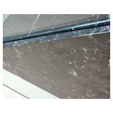 Spanish Nero Marquise Marble Post Modern Pedestal Cocktail Table *Vintage 1989* Spanish Nero Marquise Marble Post Modern Pedestal Cocktail Table *Vintage 1989*