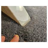 Spanish Nero Marquise Marble Post Modern Pedestal Dining Table *Vintage 1989* Spanish Nero Marquise Marble Post Modern Pedestal Dining Table *Vintage 1989*