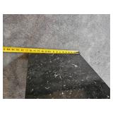 Spanish Nero Marquise Marble Post Modern Pedestal Dining Table *Vintage 1989* Spanish Nero Marquise Marble Post Modern Pedestal Dining Table *Vintage 1989*