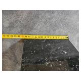 Spanish Nero Marquise Marble Post Modern Pedestal Dining Table *Vintage 1989* Spanish Nero Marquise Marble Post Modern Pedestal Dining Table *Vintage 1989*