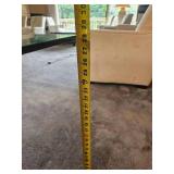 Spanish Nero Marquise Marble Post Modern Pedestal Dining Table *Vintage 1989* Spanish Nero Marquise Marble Post Modern Pedestal Dining Table *Vintage 1989*