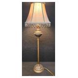 Lamp with Beaded Shade