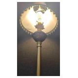 Lamp with Beaded Shade