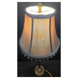 Lamp with Beaded Shade