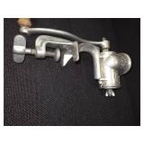 Russwin and a Universal cast iron vintage hand-crank meat grinders