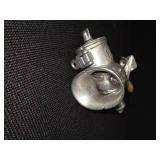 Russwin and a Universal cast iron vintage hand-crank meat grinders