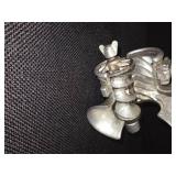 Russwin and a Universal cast iron vintage hand-crank meat grinders