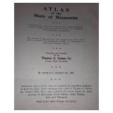 1962 Thomas O. Nelson Co. Atlas of the State of Minnesota
